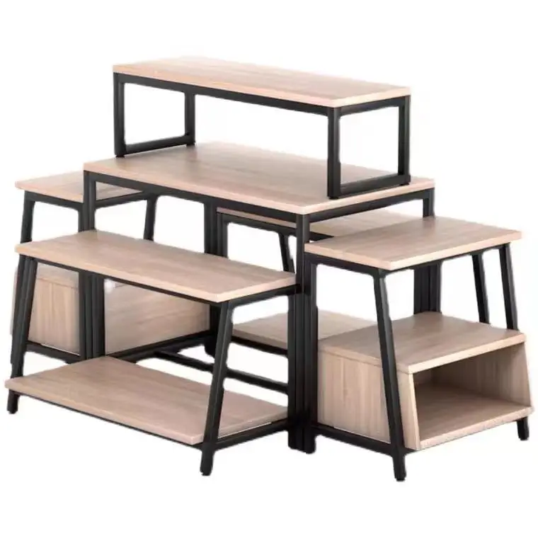 Ergonomic Factory Direct sale Modern Leisure Coffee Table Square Side Table Home office School Conference dining table