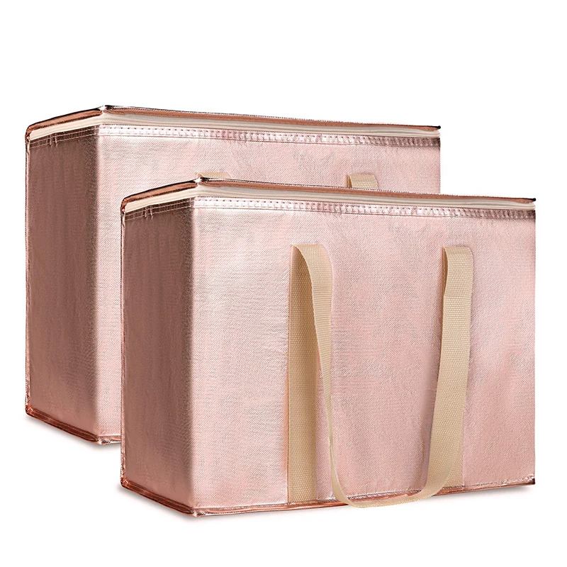 Custom logo waterproof delivery packaging bag motorcycle large cooler backpack insulated thermal food box delivery cooler bag