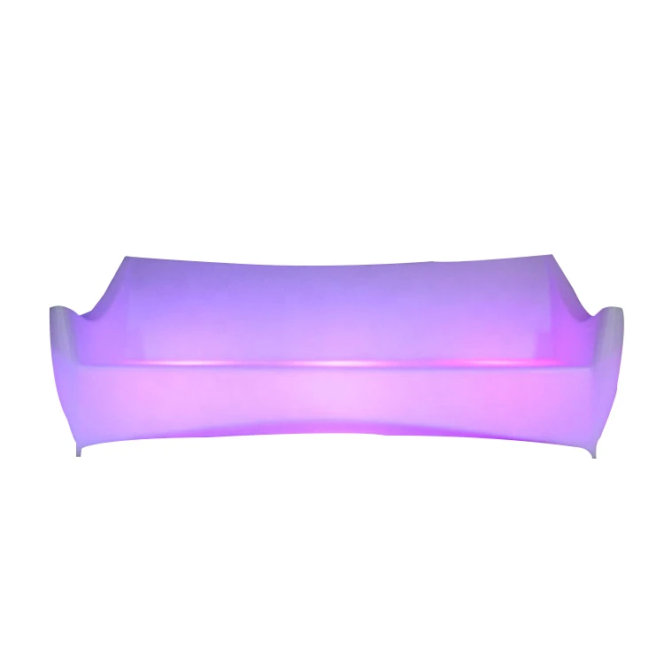 Factory Direct Sale Led Furniture Combination Sofa High Quality Lighting Four Seater Sofa