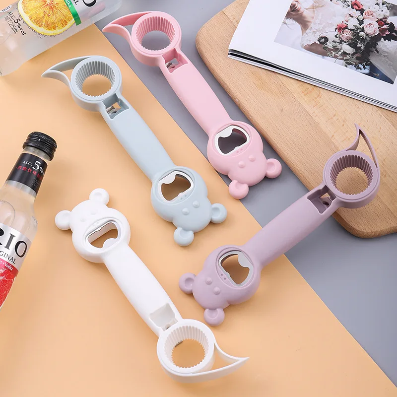 Home kitchen appliances gadgets bottle opener, Multifunction can opener bottle Corkscrew