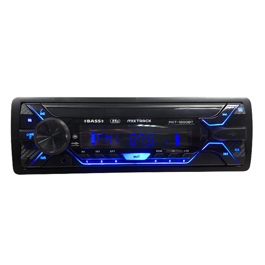 Car MP3 Player Audio Car Radio Stereo 4X45W 12V In-dash 1 Din FM Aux Input Receiver