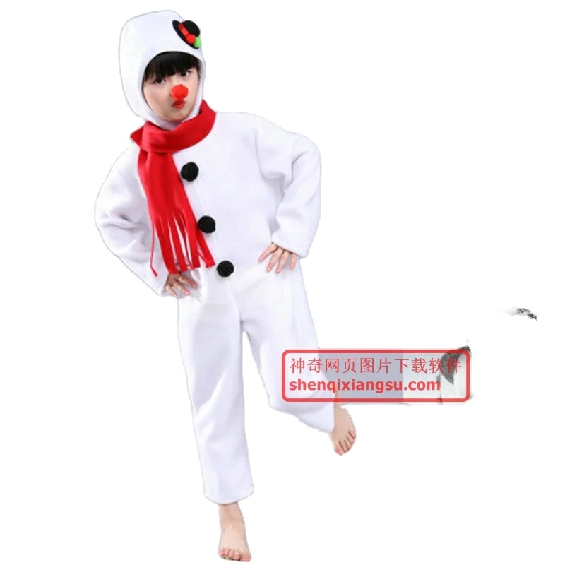 Рождественский костюм мальчика снеговика костюм для выступления на сцене костюм для вечеринки
