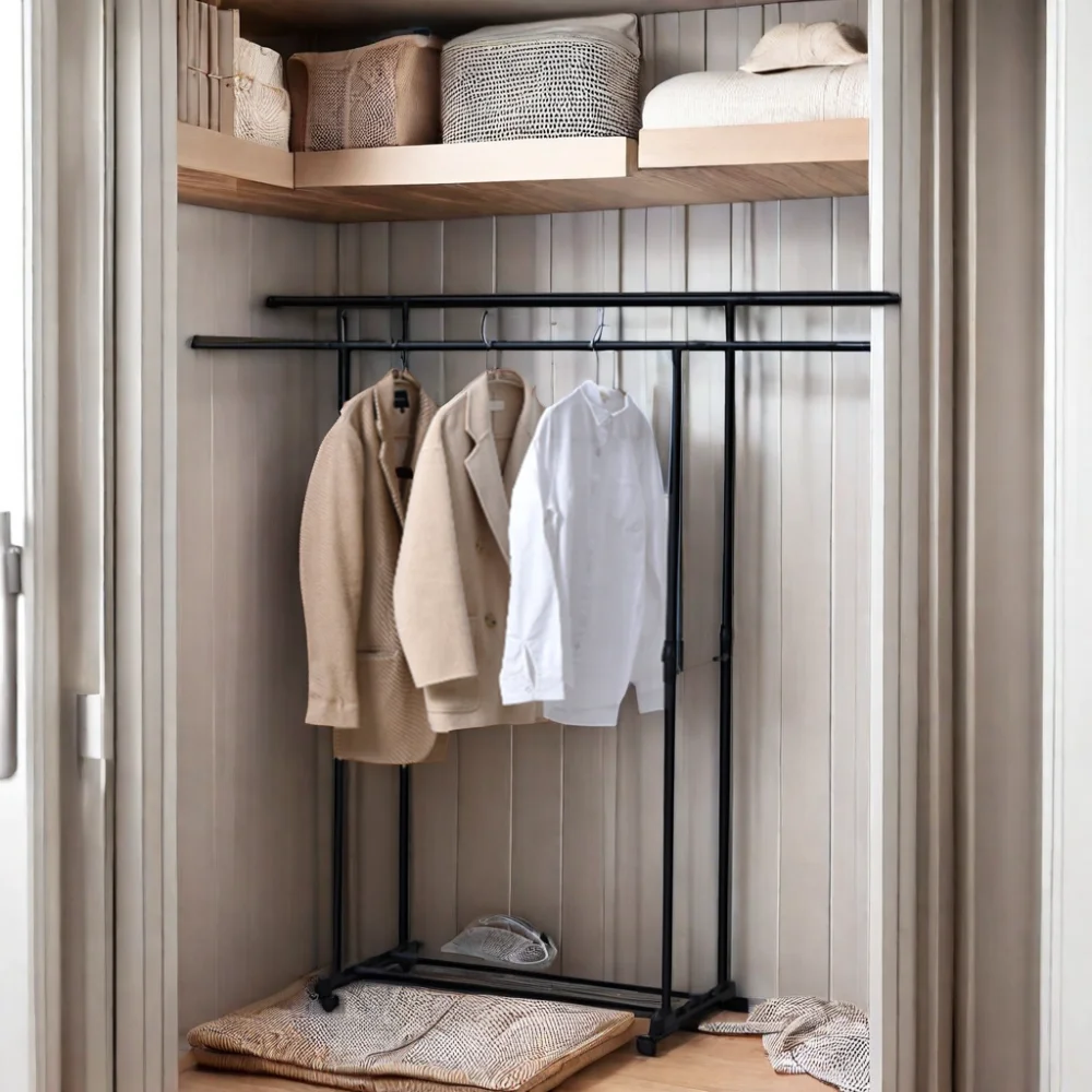 New Design Clothes Hanger Drying Rack Wholesale Customized Clothes Hanger Rack Stand