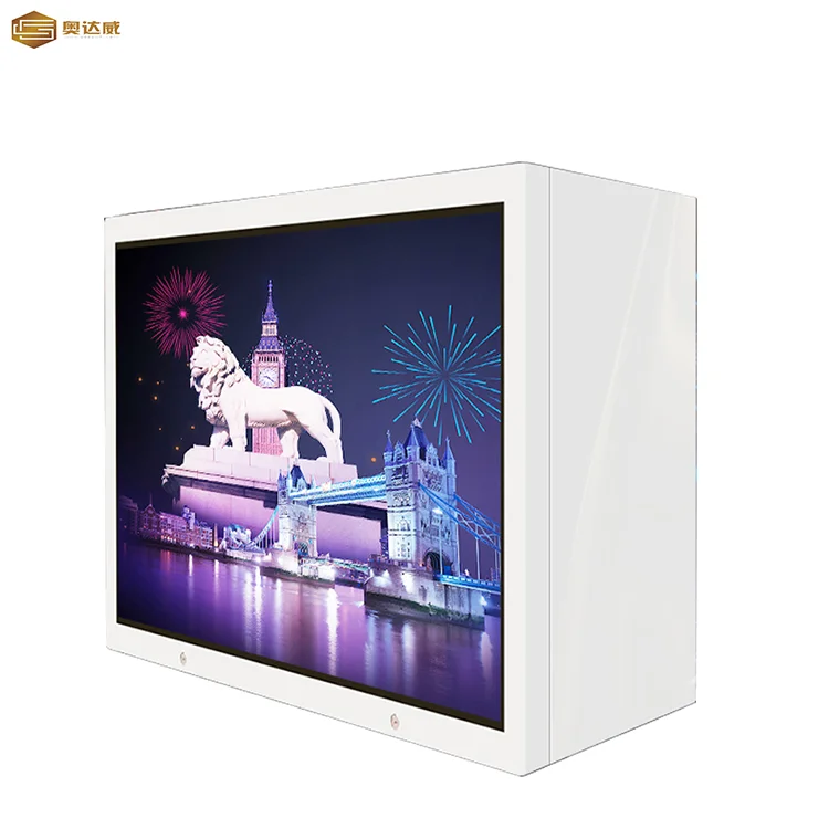 17 inch  Transparent LCD screen capacitance Touch Screen Lcd Monitor With 3D touch Advertising Display