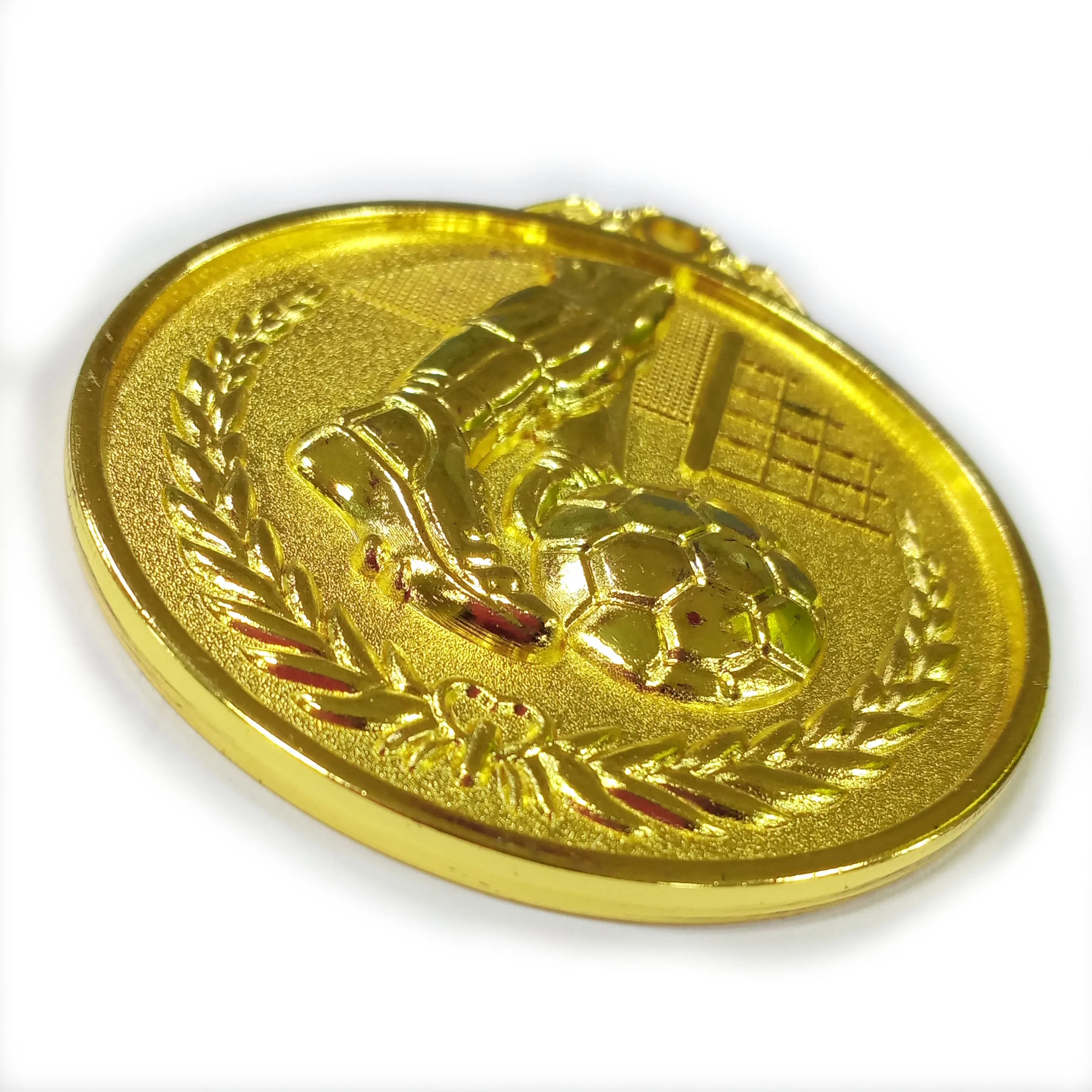 wholesale factory 3D Zinc Alloy  Sport Match champions cheap gold soccer football medal