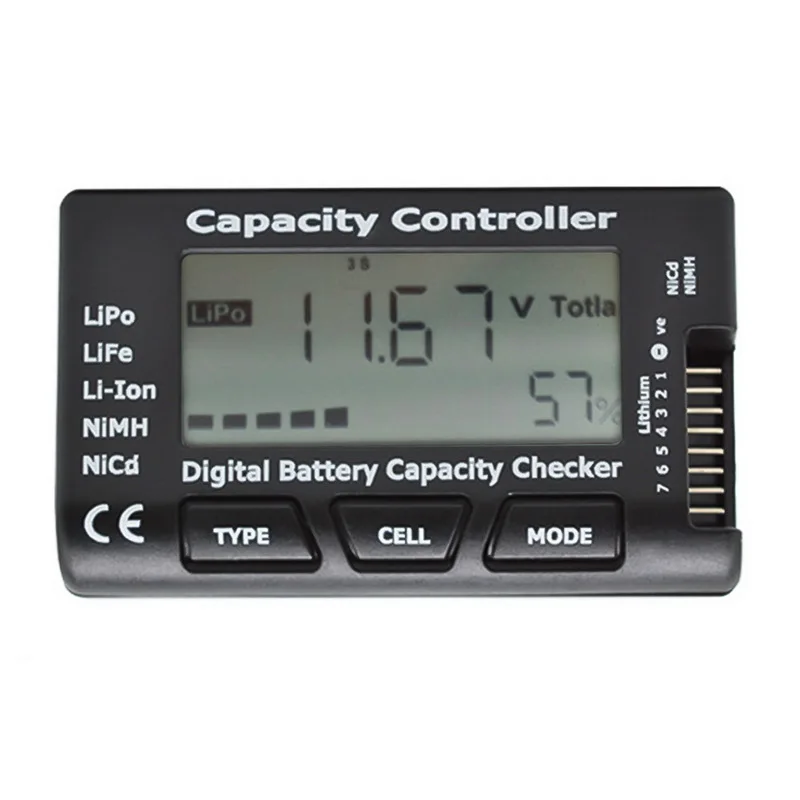 2021 Wholesale Top Quality Digital Battery  Tester Battery Checker Controller LCD Indicator meter tester