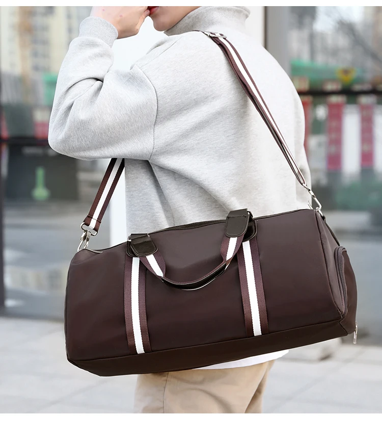 
Durable Travel Bag With Shoe Compartment Gym Sports Bag 