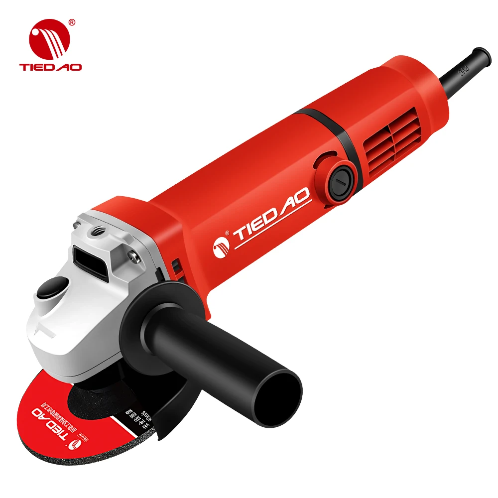 hot-selling Professional Grinding Machine Variable Speed 750W 100MM M10 TIEDAO ANGLE GRINDER