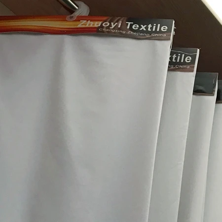 Оптовая продажа, плетеная микрофибра, простой материал, полиэстер, отбеленная белая ткань