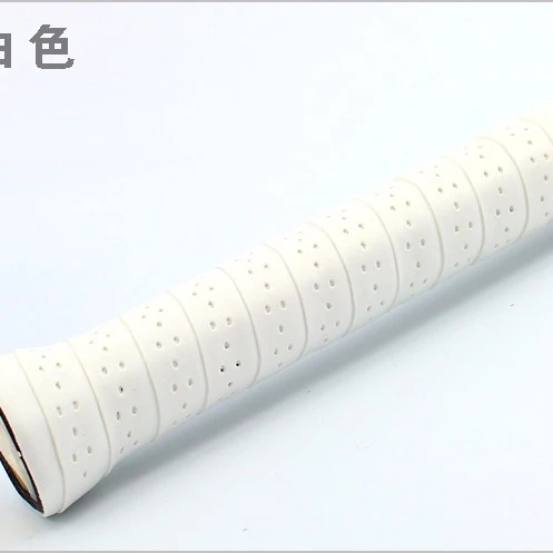 Tacky surface and durable squash grip