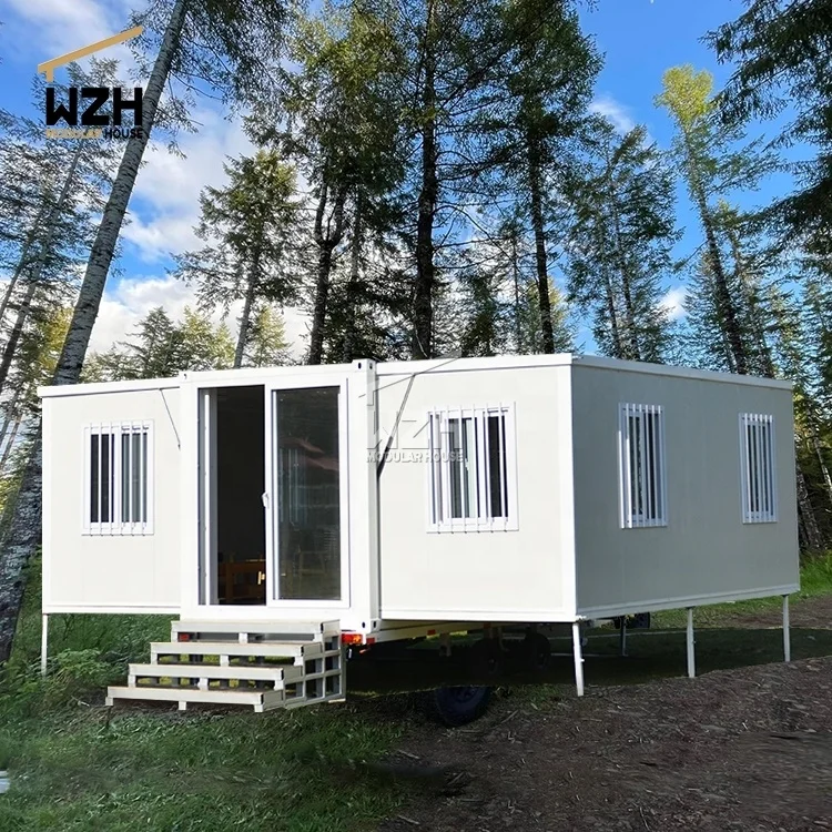 Customizable Colors 20Ft Prefab Container House Container House Modular Folding Container Home With Reinforced Roof
