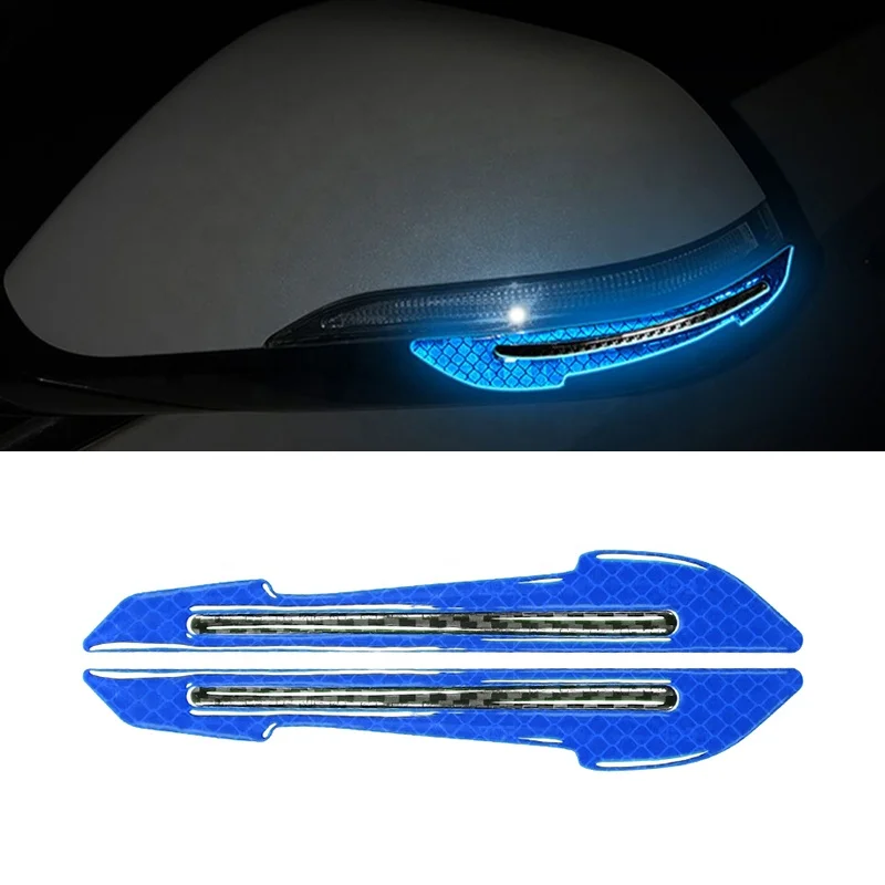 Factory Custom Logo EPG Material Strong Reflections at Night Reflective Stickers for Rearview Mirrors
