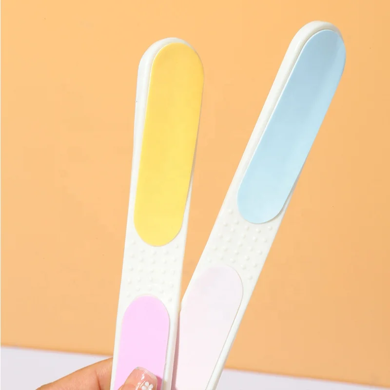 LMLTOP factory direct premium private label personalized professional nail files reusable nail file polishing strip C0323