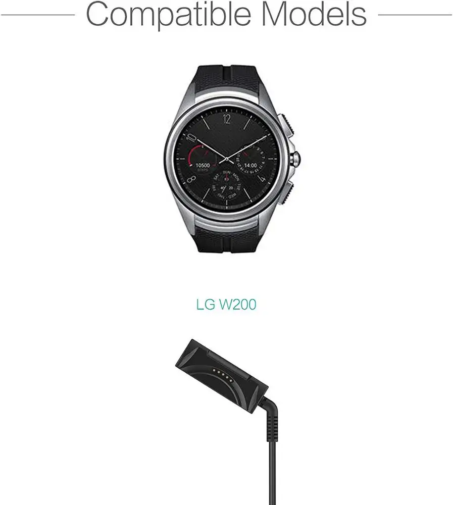  Зарядное устройство для LG G Watch Urbane 2nd Second Edition W200 USB-кабель зарядки 100 см аксессуары спортивных умных