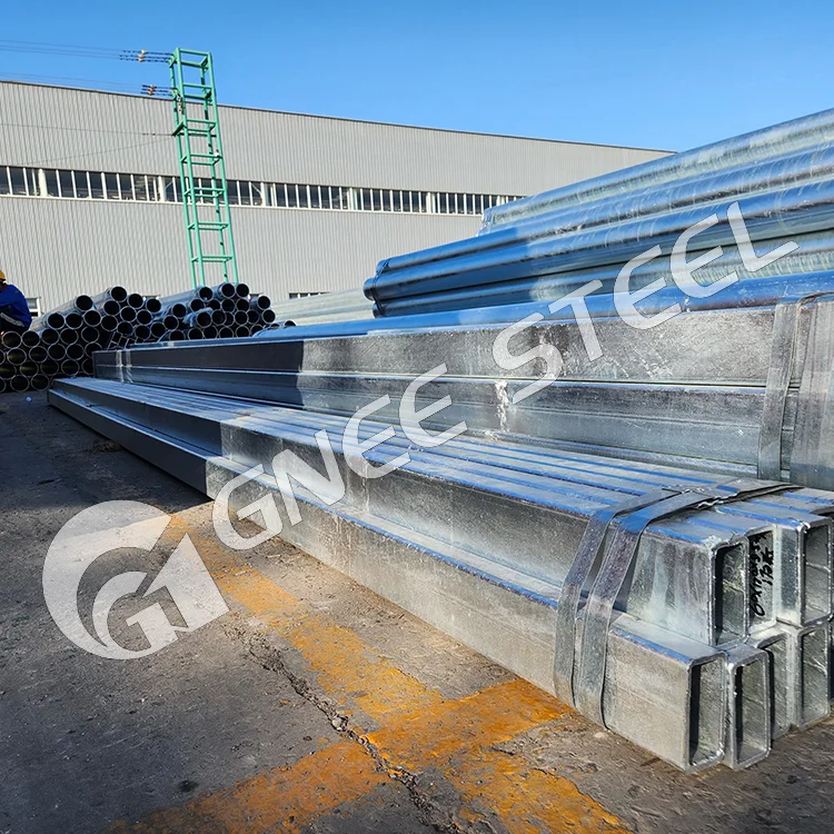 Q195 Q235B ASTM A53 A106 A500  Pre-Galvanized Hot-DIP Galvanized Welded Seamless  Steel Square Pipe for Construction