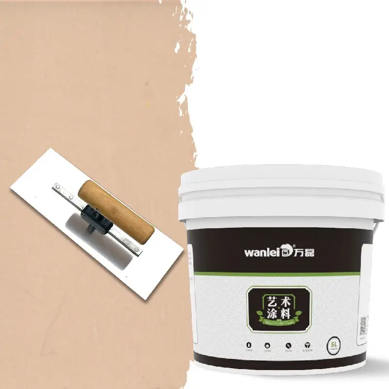 Wanlei High Quality Mirror Effect Acrylic Latex Paint Brands Emulison Paint