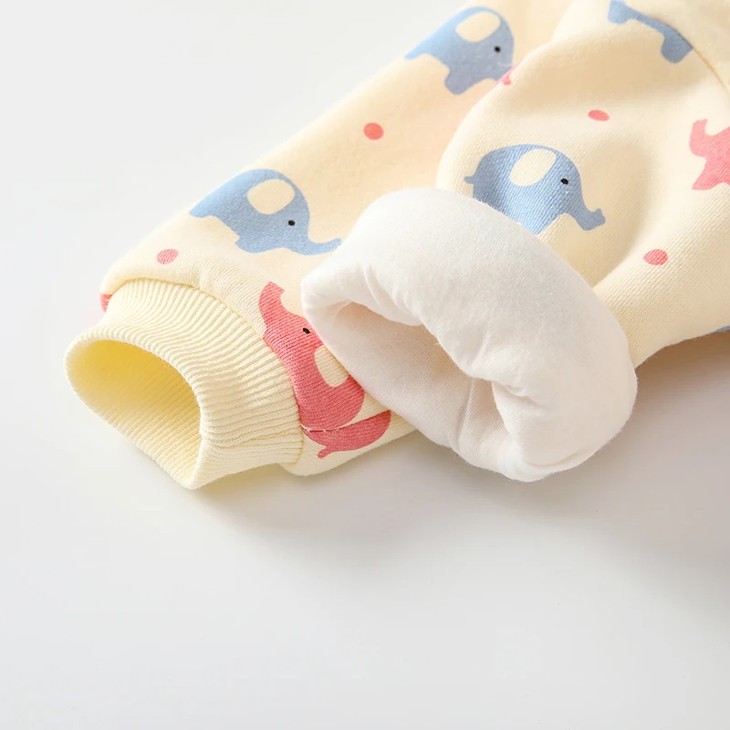 Elephant Pattern New Born 0-3 Months Clothes Baby Spring And Autumn Girls Long Sleeve Romper Wholesale Boy Girl Clothes