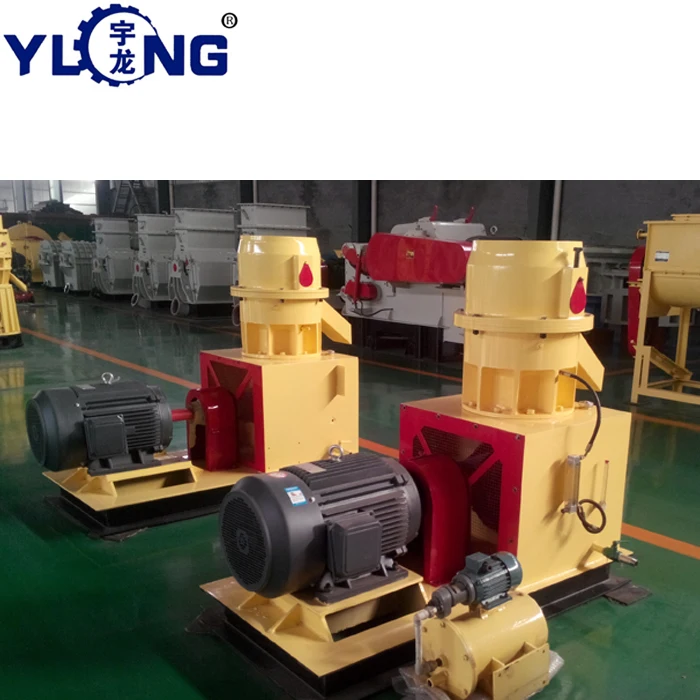 YULONG SKJ2-350 CE   ISO9001 certificated  flat die pellet machine