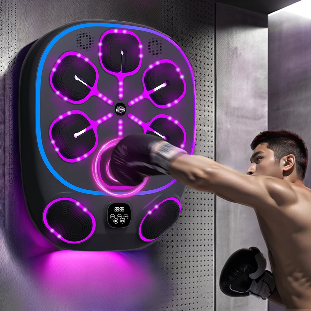 GORDON OEM&ODM Music Boxing Machine For Adults Wall Mounted Boxing Workout Equipment Music Boxing Training Machine Punching Bag