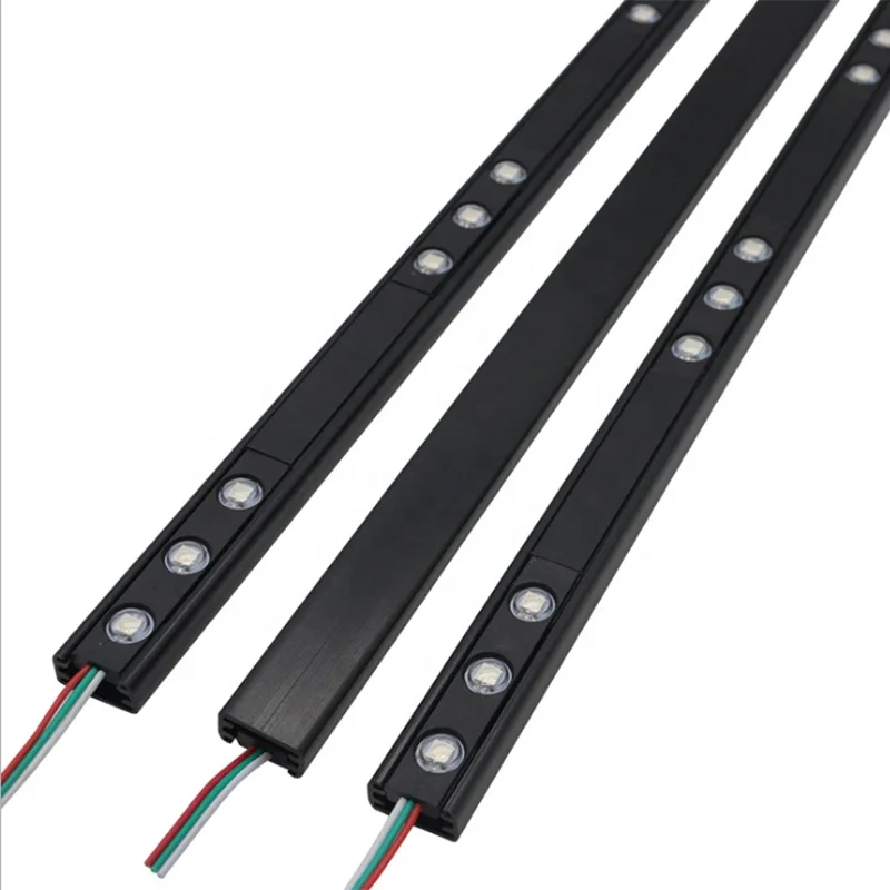 Black or white ABS Channels for LED Modules or LED Flexible Strips or LED Bars