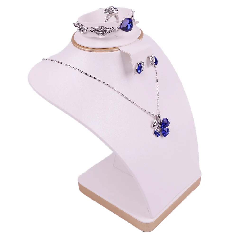 Baroque Black Bamboo Silicon Velvet Small Locked Portable Ring Display Showcase Stand Glove With Glass