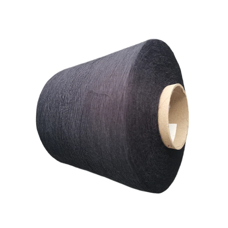 2024 Fashion Style 100% Acrylic Yarn  21S Black Eco-Friendly Acrylic Wool Blended Yarn Anti-pilling Knitting Yarn