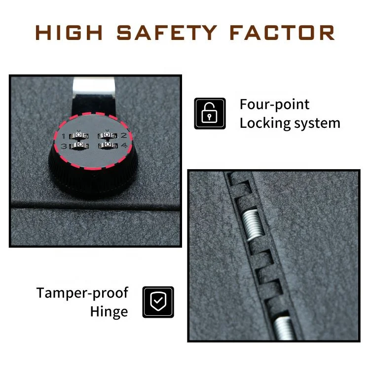 Автомобильный пистолет Tuojue, безопасная внутренняя консоль, безопасный подлокотник, контейнер для хранения автомобиля для 2014 - 2021 TOYOTA TUNDRA, консоль, Сейф