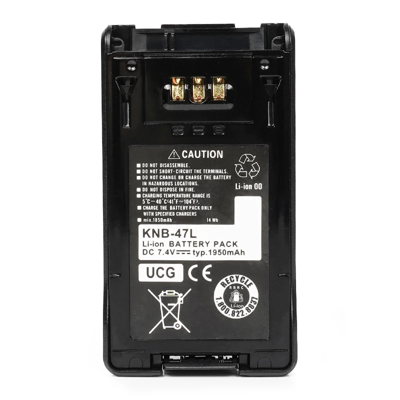 KNB-47L 7 4 В 1950 мАч портативная рация литий-ионные аккумуляторы для Kenwood TK-5220 TK-5320 NX-200 NX-300 радио