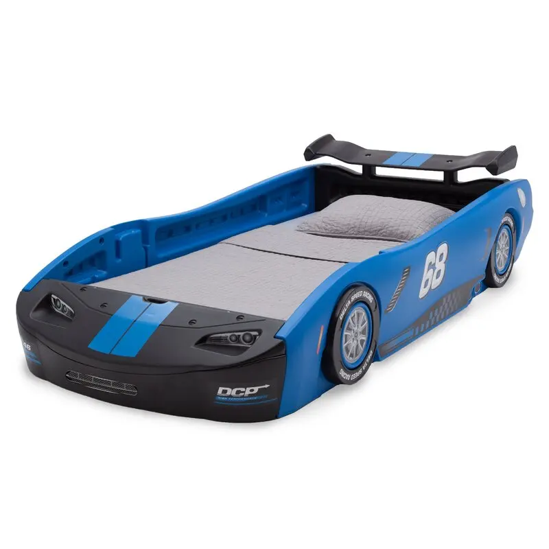Bedroom furniture Modern fashion racing car styling children kids car bed