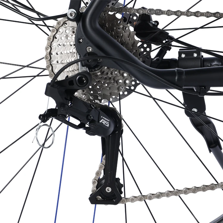 Tianjin factory Alloy Frame Middle Drive Motor Electric Bicycle E-Bike 36V250W 9 Speed City Bike