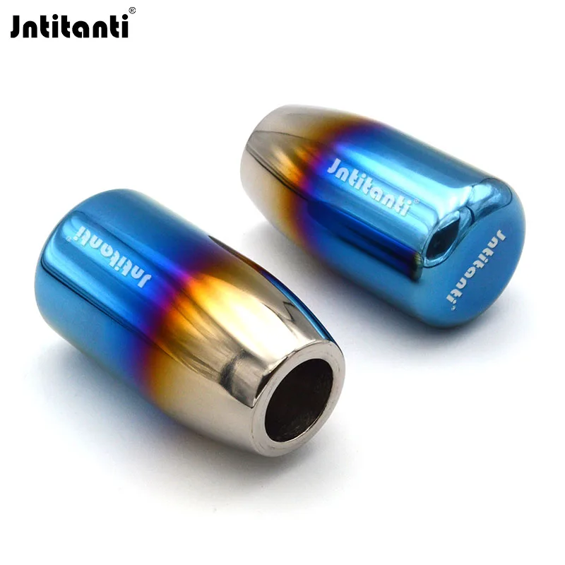 Jntitanti цветные ручки переключения передач Ti-6Al-4V из титанового