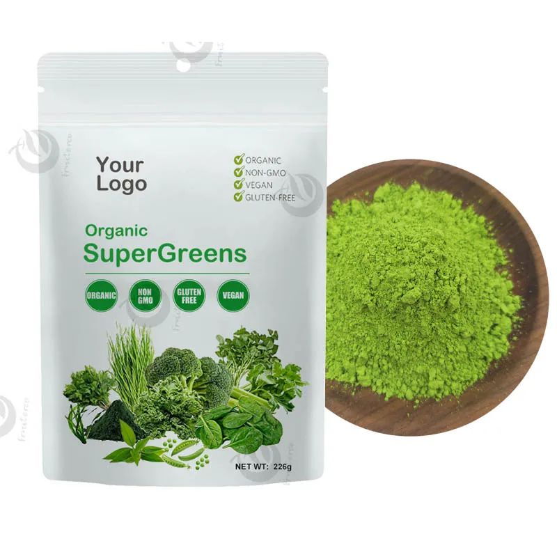 Dietary Fiber Mixed Vegetables Supplements Organic Super Greens Supergreens Powder