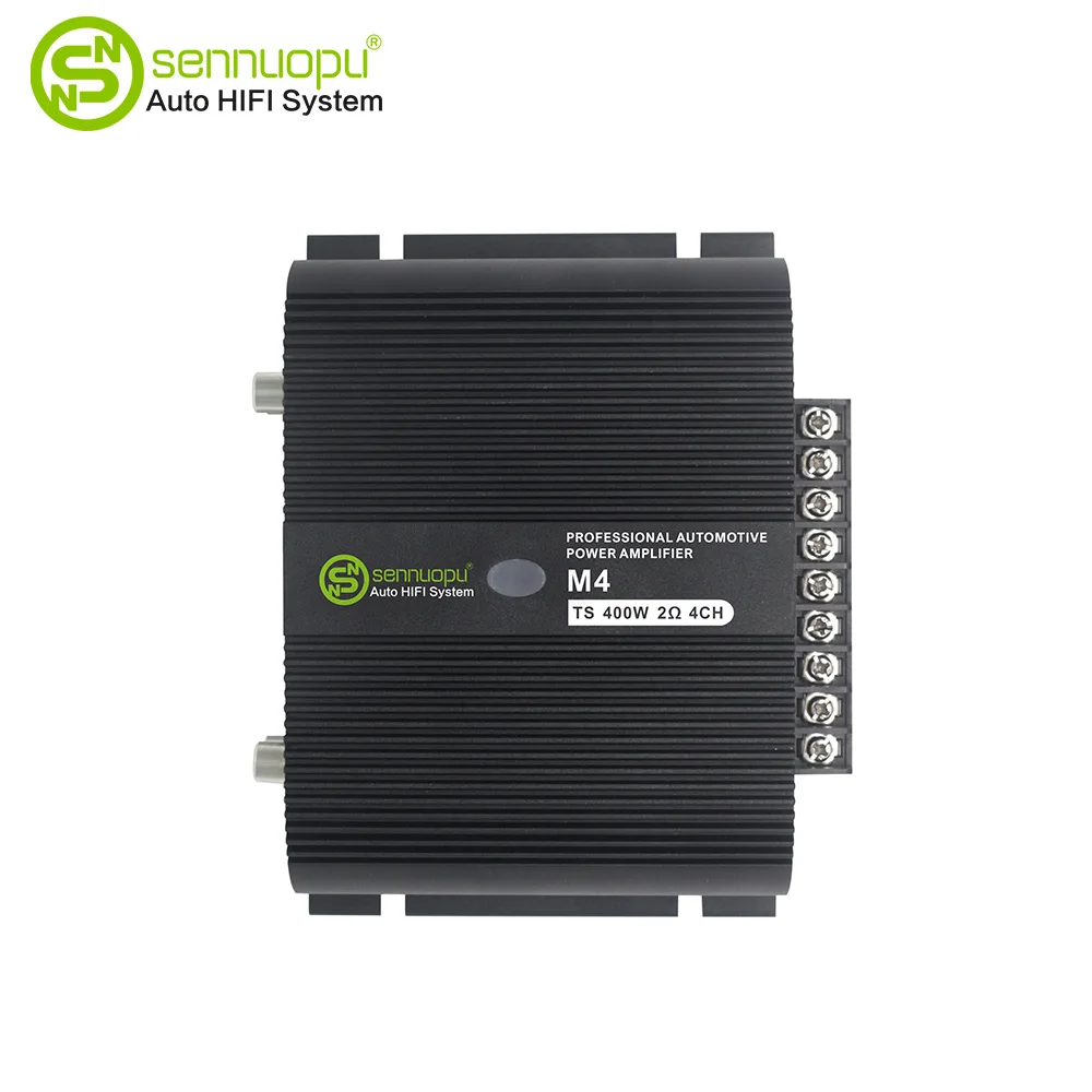 Hot Selling 4-Channel Class B Car Amplifier Full Range Power Universal Class D 20 20000 Hz OEM ODM Welcomed Features Equalizers