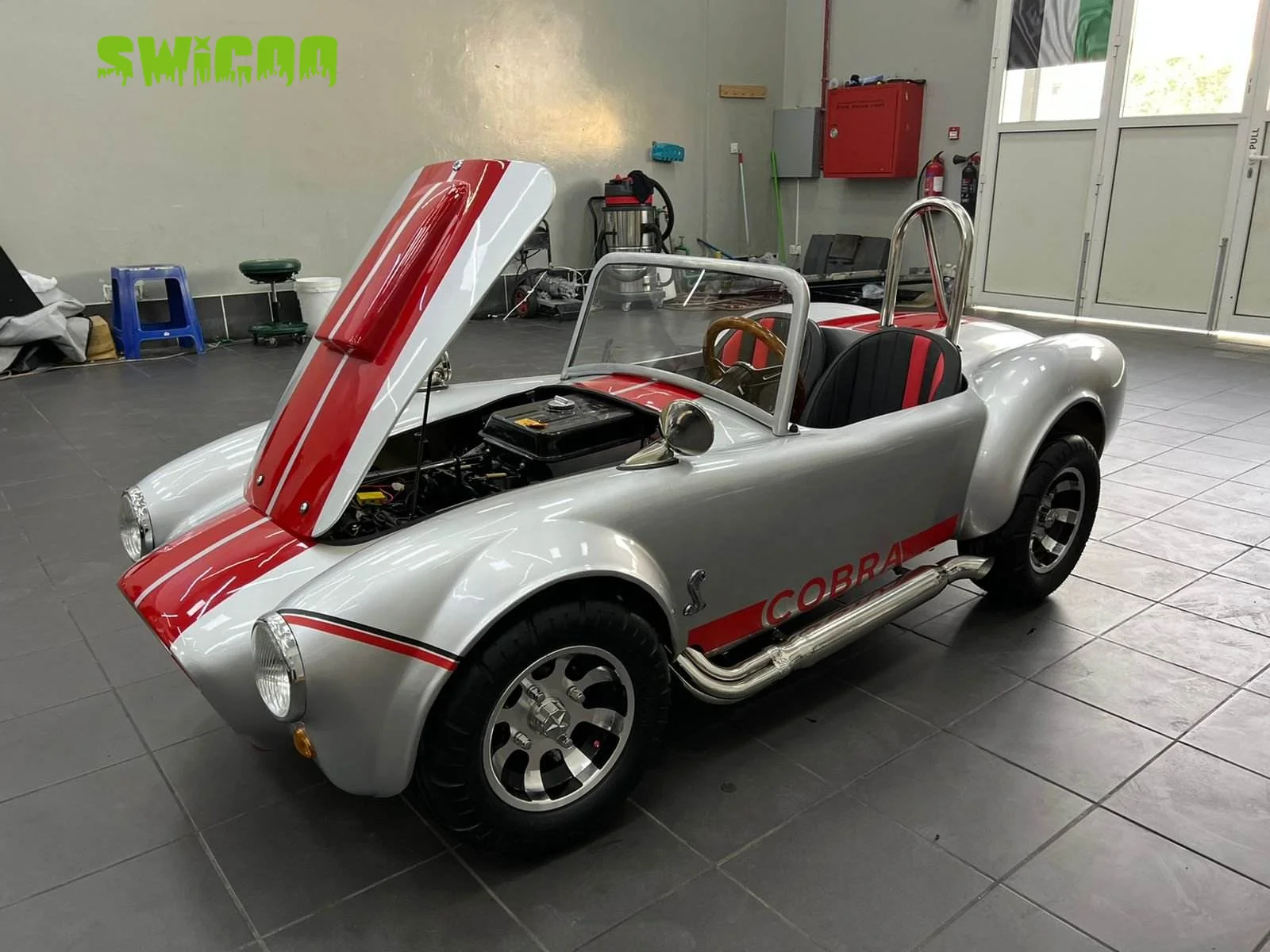 High Quality 150cc Mini Cobra Car SHINERAY 150cc Mini Hot Rod 2 Seats Golf Cart 4-Strokes Mini Car for Sale