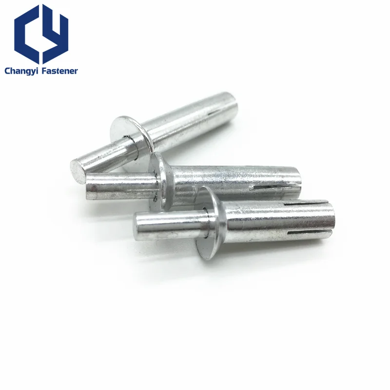 OEM Stainless Steel 304 316 Drive Rivet Full Aluminum Countersunk head Hammer Drive Pin Rivets