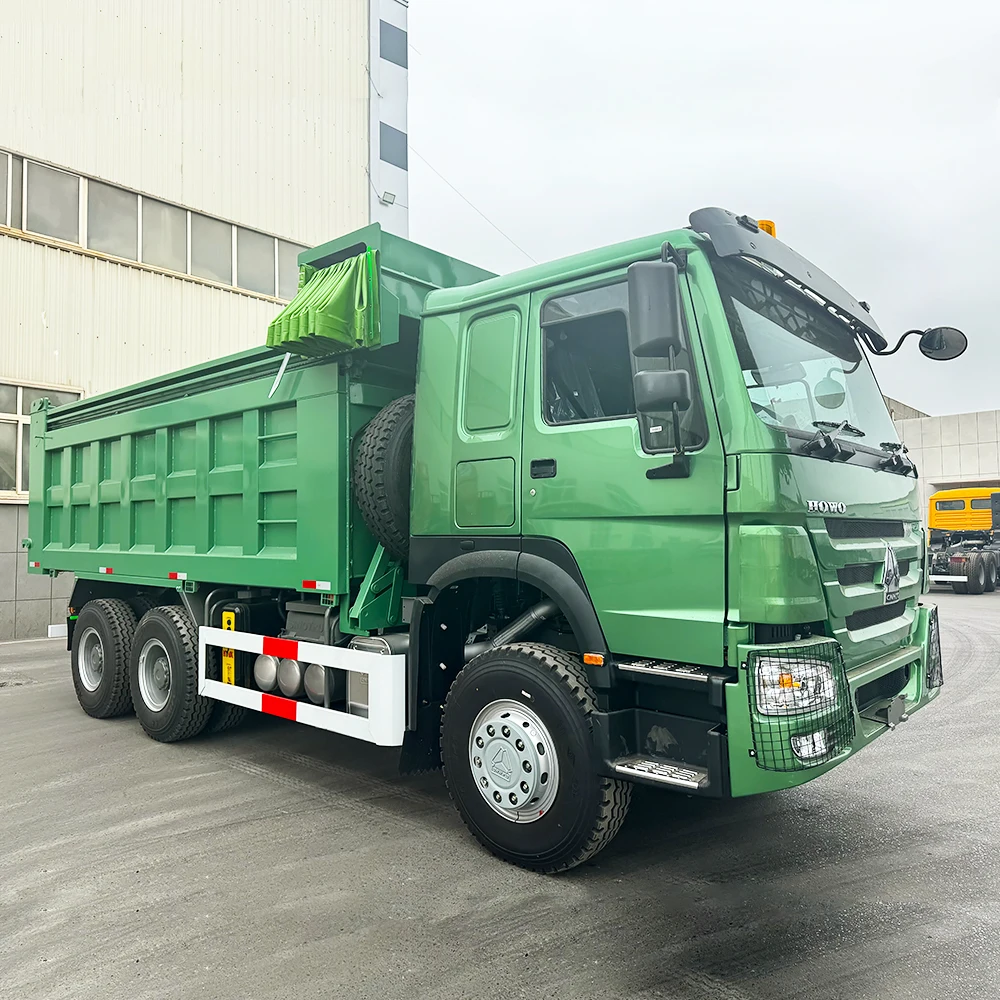 HOWO SInotruk 40 Ton 400Hp Weichai Engine 6x4 10 Wheels Heavy Lorry Dumper Truck with Electric tarpaulin