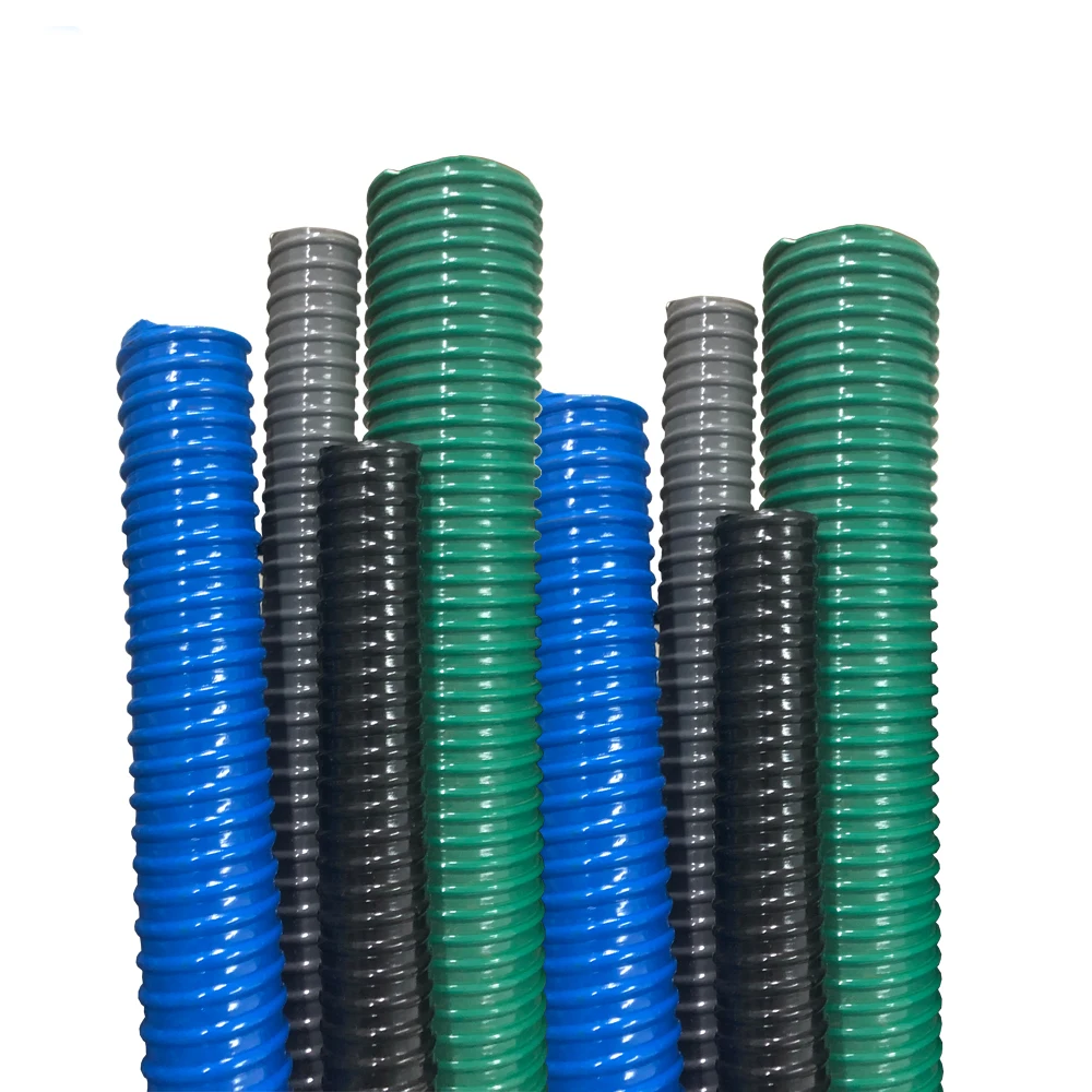 Popular Steel Wire Reinforced 3 Inch Flexible Water Pump Pvc Suction and Discharge  Hose