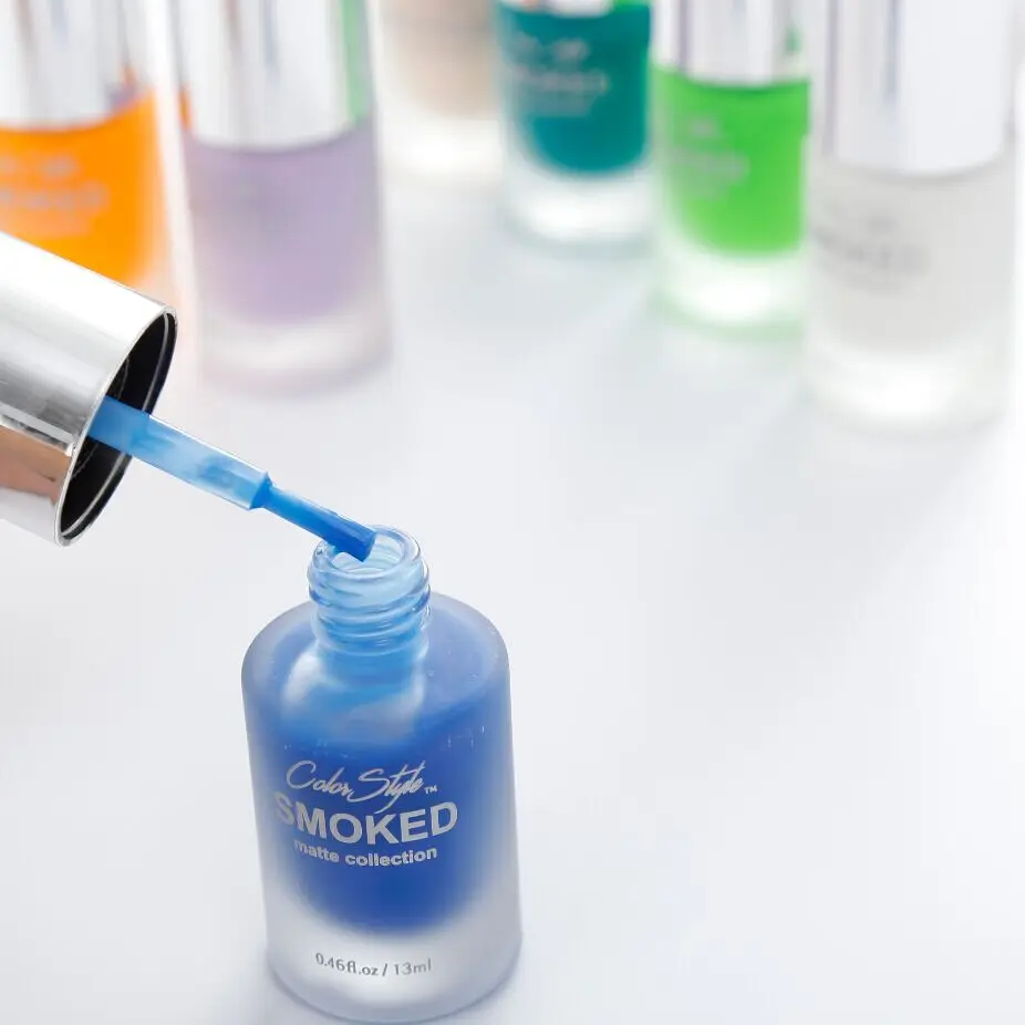 OEM матовый гель-лак для ногтей Verdor со стеклянной бутылкой оптовая продажа воздушный сушеный нетоксичный Qrganic частная марка