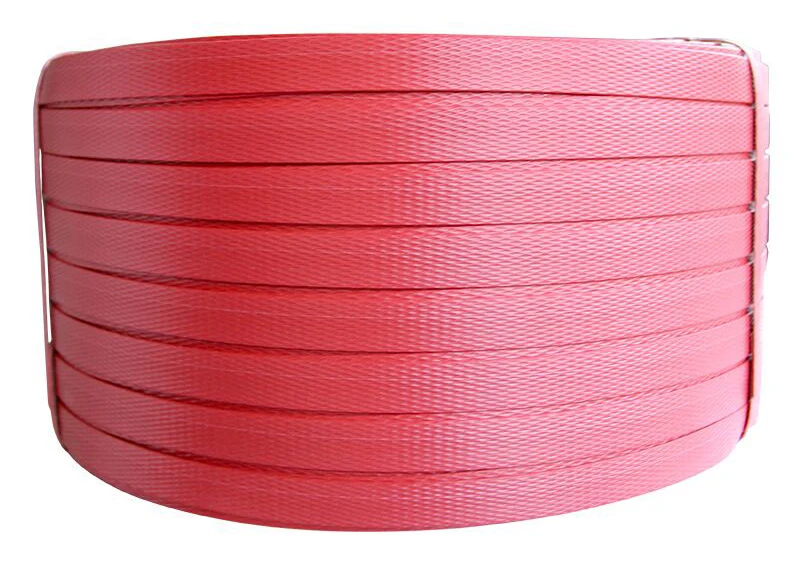 Wholesale PP packing color plastic belt pp webbing belt for strap belt mens