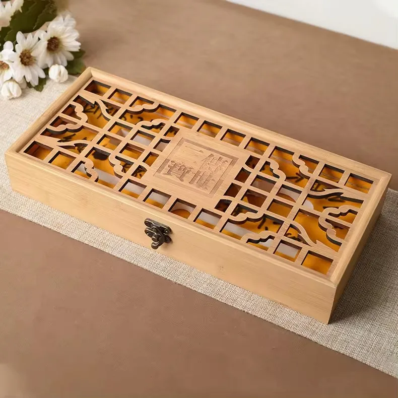 Wholesale Customize Luxury MDF Wine Glass Wooden Boxes Piano Lacquer Wine Box for Perfume Gift Packing