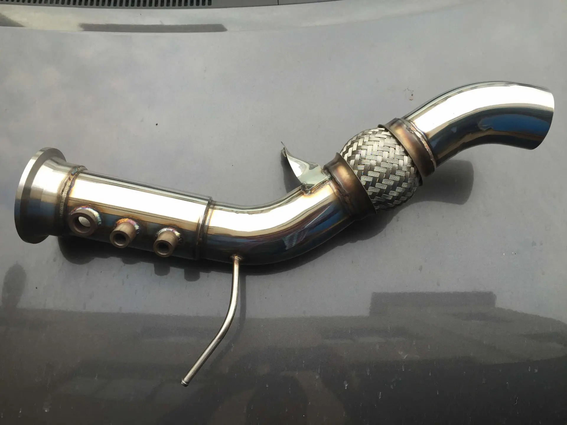 Stainless Steel Header Exhaust Fits BMW M3 E46 00-06 MR-SSH-BE46M3