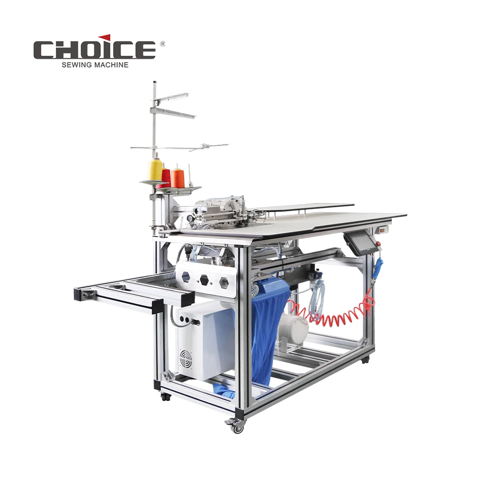GCMX5214UT-ACF Full Automatic Apparel Machinery high speed direct drive walking foot Serging Machine