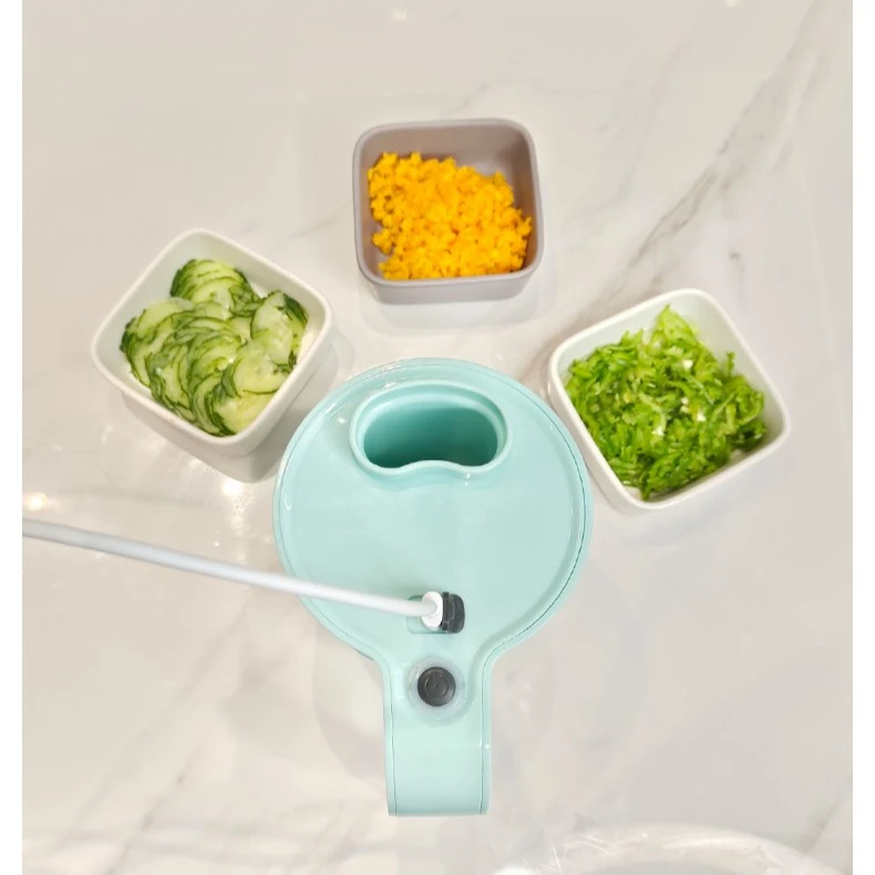 Hot Sale USB Charging Mini Food Processor  Multifunctional 5 In 1 Portable Hand Electric Vegetable Cutter Machine