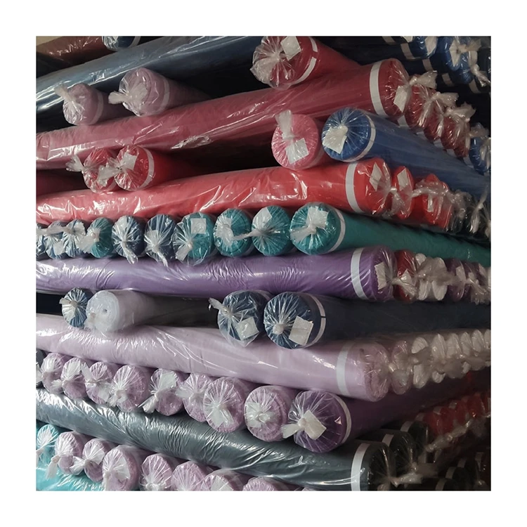 100% Microfiber fabric bedding textile raw material green color polyester dye fabric