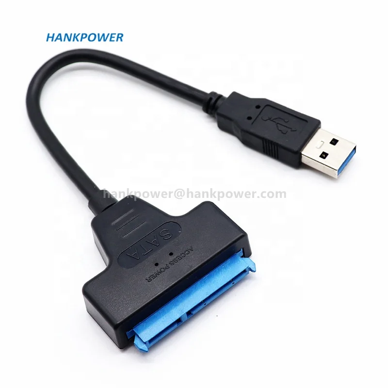 Wholesale SATA To USB 3.0 Converter Cable USB 3.0 Sata 3  Extension Cable For 2.5Inch External SSD HDD Hard