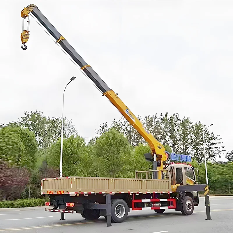 Заводская поставка Foton 4x2 Автомобильный Кран 10 тонн телескопический кулачок подъемный кран для продажи