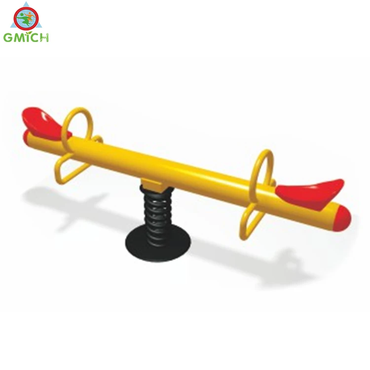 Hot Sale Popular Classic Outdoor amusement park Seesaw Playground Kids Two Seats Seesaw For Kids