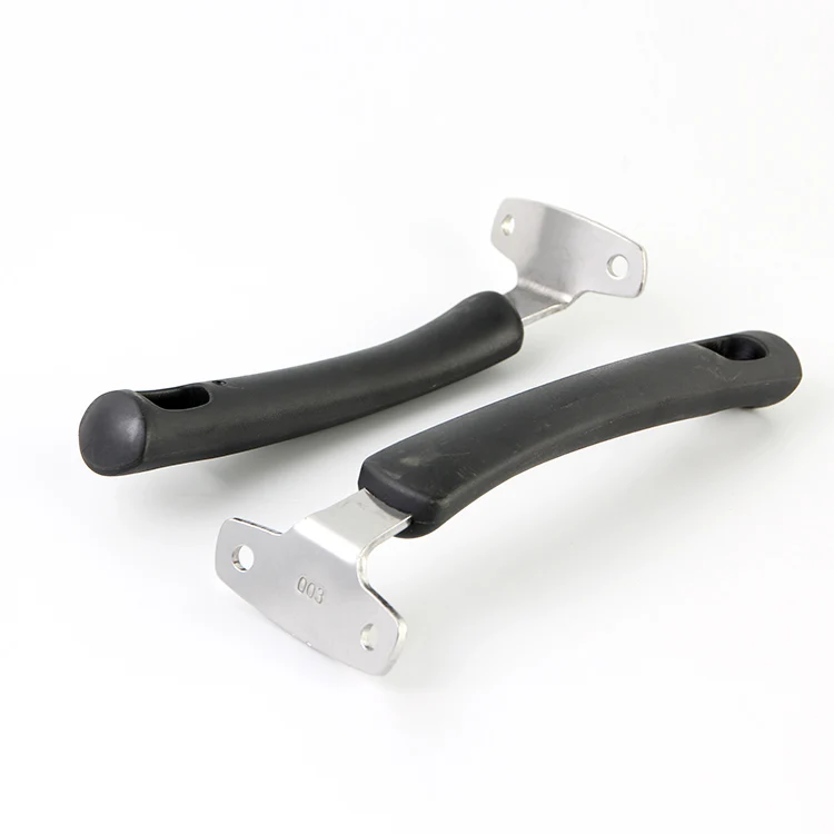 
Black cookware accessories pan handle with trim sheet long ironing durable household pan universal bakelite kitchen removable ha 