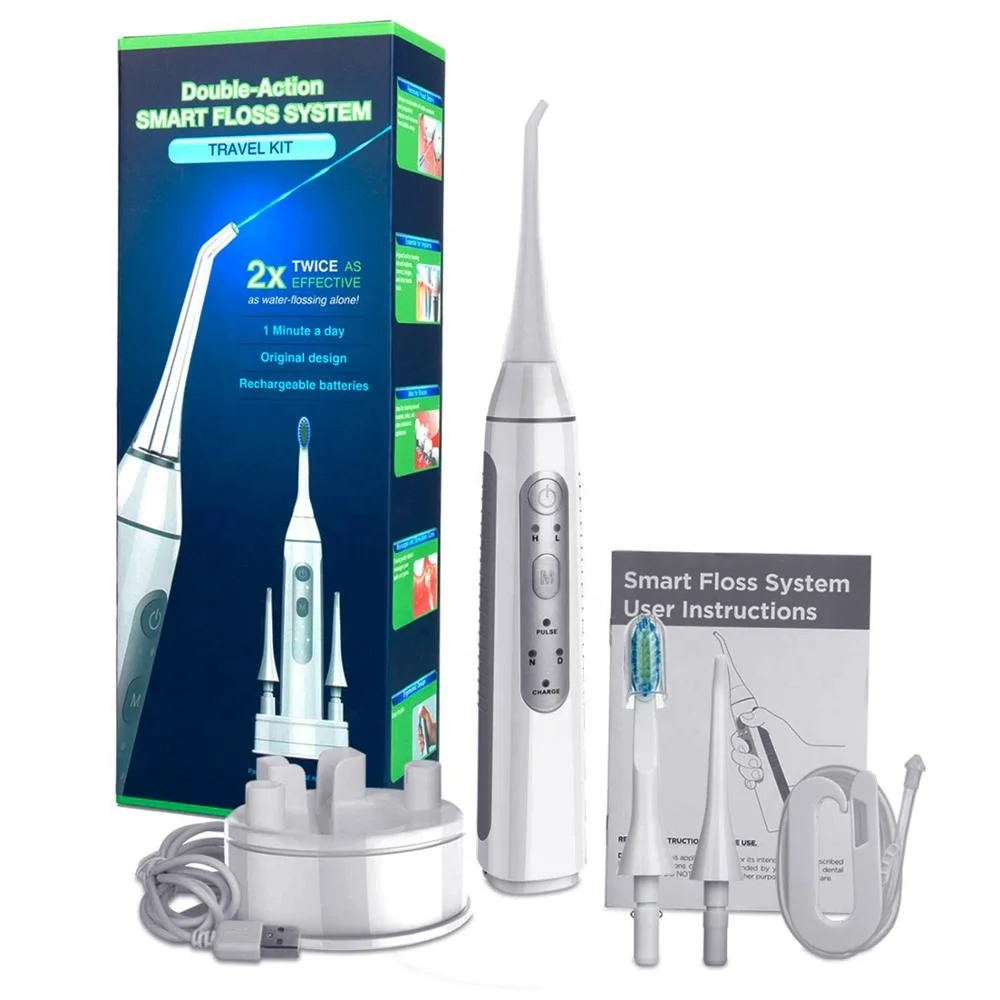 2 in 1 portable electric toothbrush water flosser mini portable water flosser water dental flosser cordless for teeth