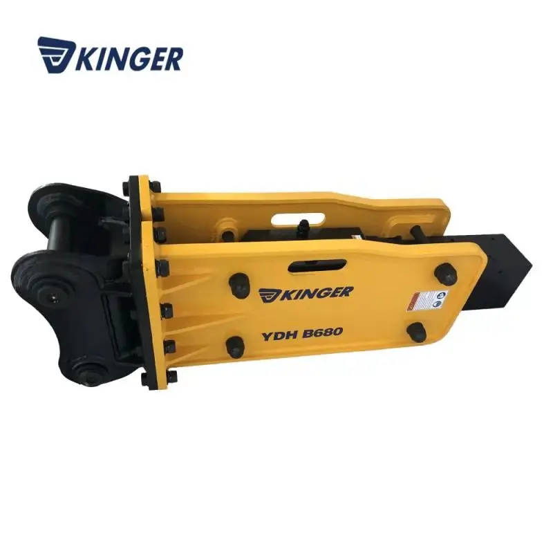 Excavator Attachment Break Hammer Hydraulic Rock Breaking Hammer Backhoe Loader Hydraulic Rock Breaker